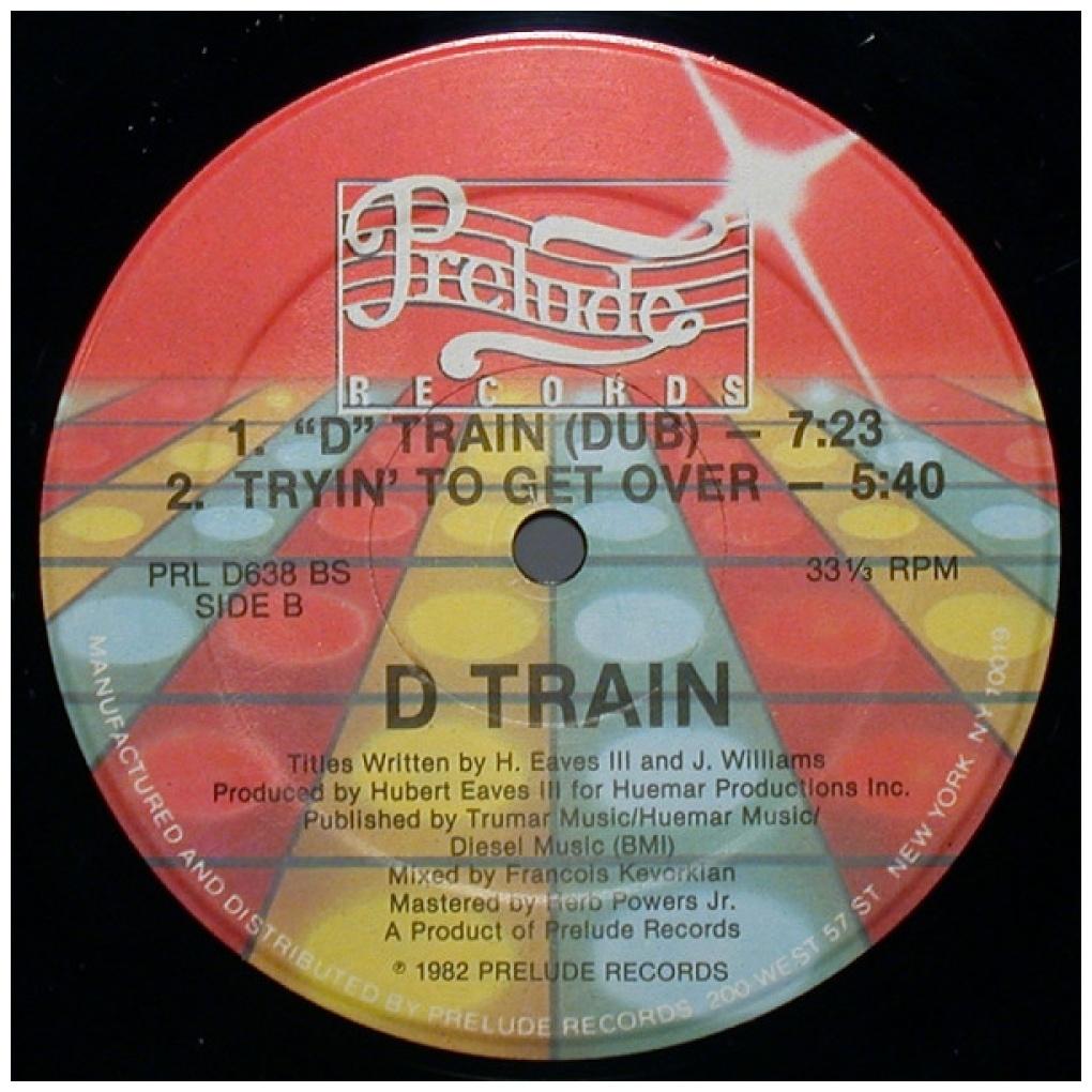 D TRAIN - WALK ON BY | 12'' MAXI SINGLE USADO