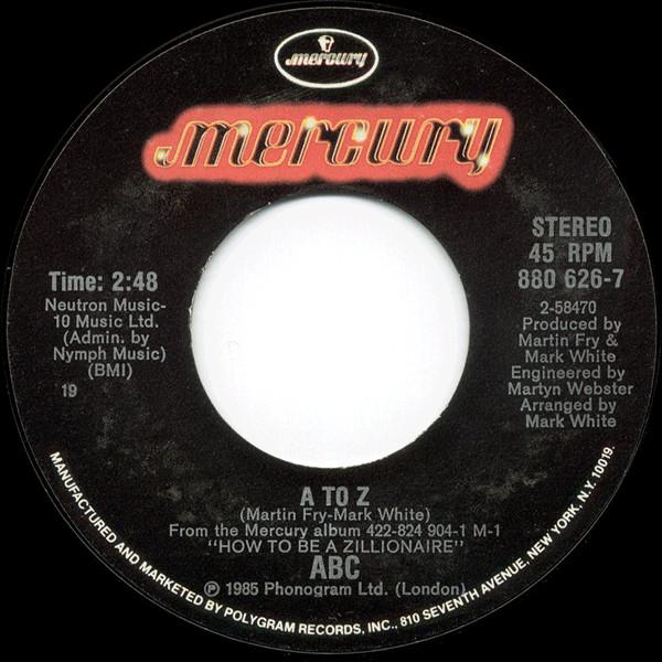 ABC - BE NEAR ME | 7" SINGLE VINILO USADO