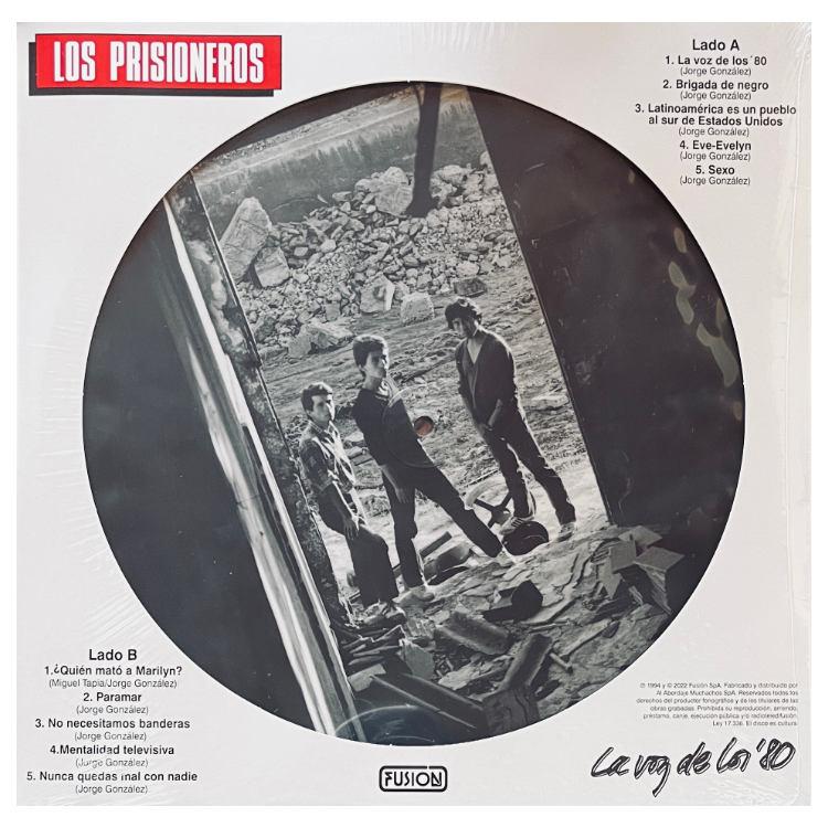 LOS PRISIONEROS - LA VOZ DE LOS 80 S (PICTURE DISC) | VINILO