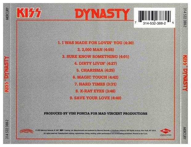 KISS - DYNASTY | CD