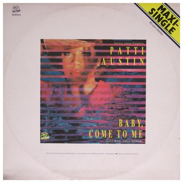PATTI AUSTIN FT. JAMES INGRAM - BABY, COME TO ME | 12" MAXI SINGLE USADO