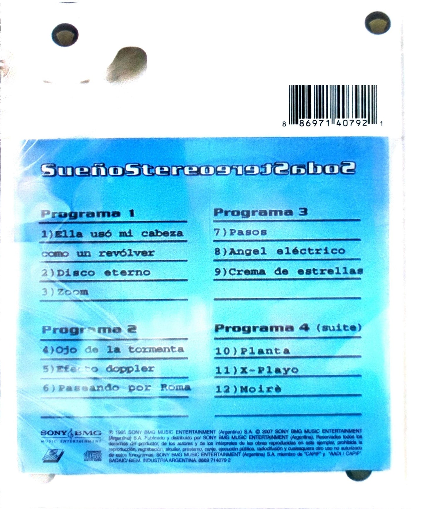 SODA STEREO - SUENO STEREO | CD
