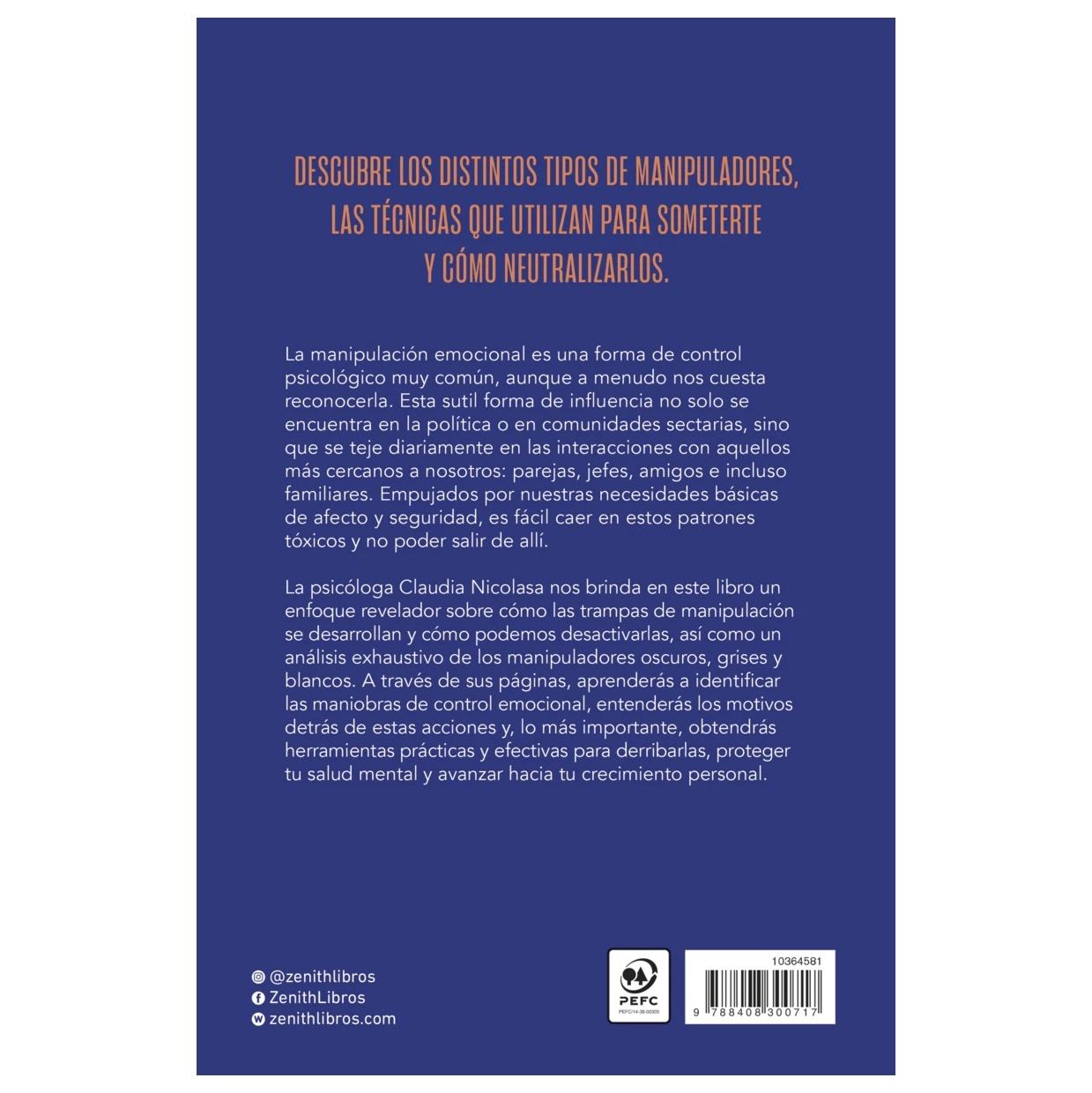 ES MANIPULACIÓN Y NO LO SABES (TAPA BLANDA) - CLAUDIA NICOLASA | LIBRO