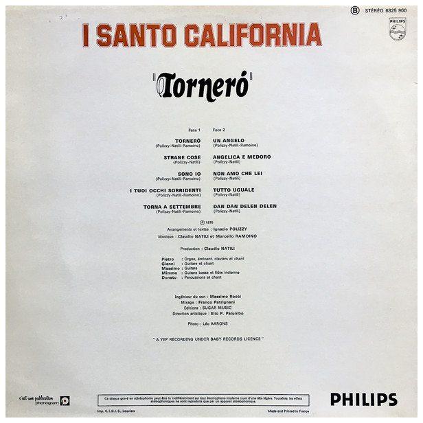 I SANTO CALIFORNIA - TORNERO | VINILO USADO