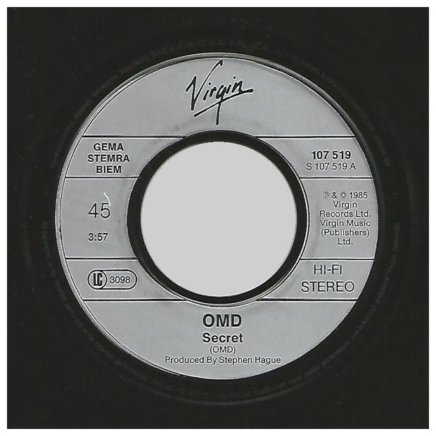 OMD - SECRET | 7 SINGLE VINILO USADO