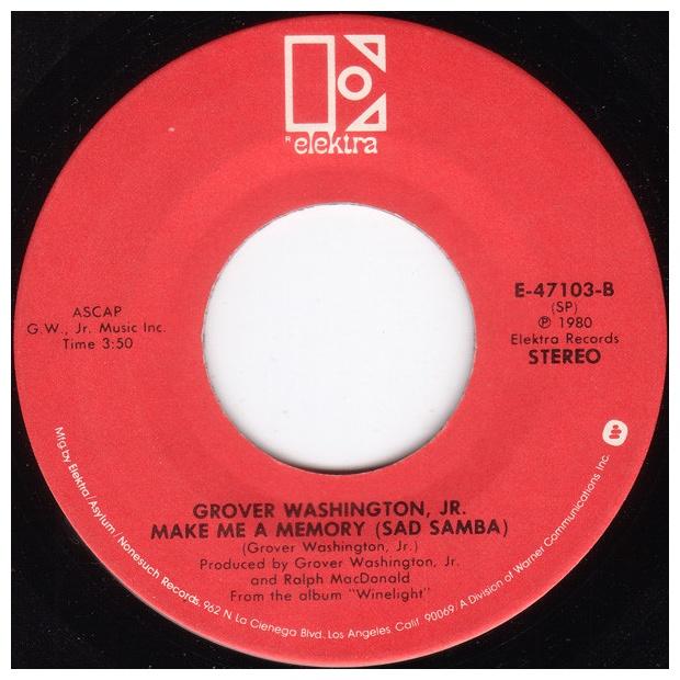 GROVER WASHINTON JR. - JUST THE TWO OF US | 7" SINGLE VINILO USADO