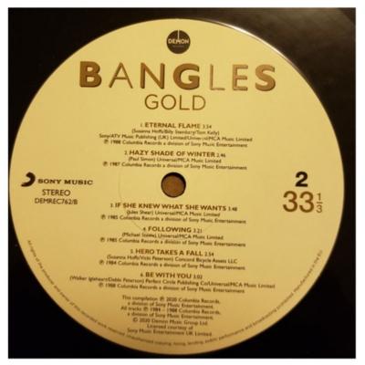BANGLES - GOLD THE GREATEST HITS | VINILO