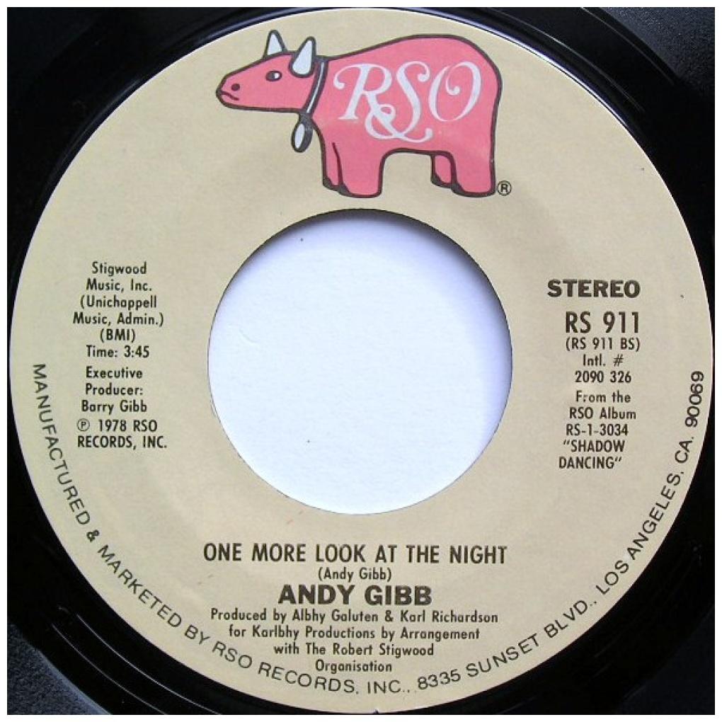 ANDY GIBB - (OUR LOVE) DON'T THROW IT ALL AWAY | 7" SINGLE USADO