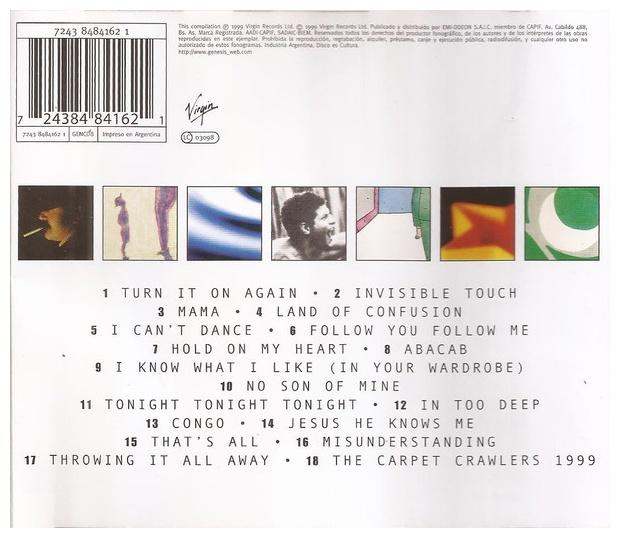 GENESIS - TURN IT ON AGAIN: THE HITS | CD