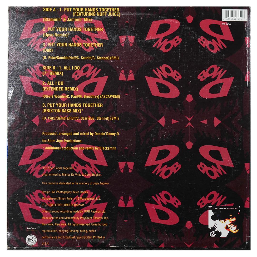DMOB - PUT YOUR HANDS TOGETHER | 12" MAXI SINGLE USADO