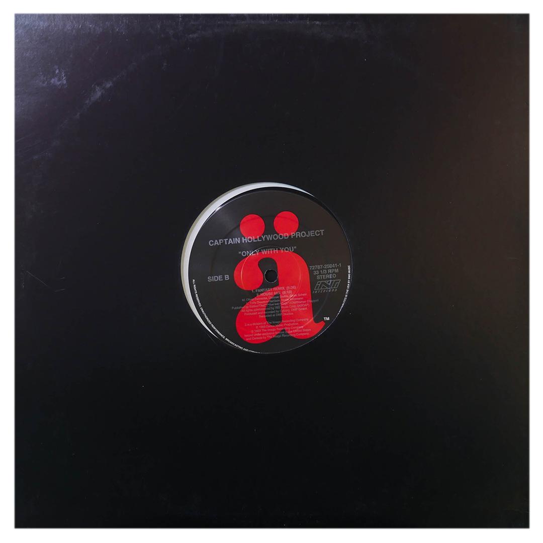 CAPTAIN HOLLYWOOD PROJECT - ONLY WITH YOU | 12" MAXI SINGLE USADO