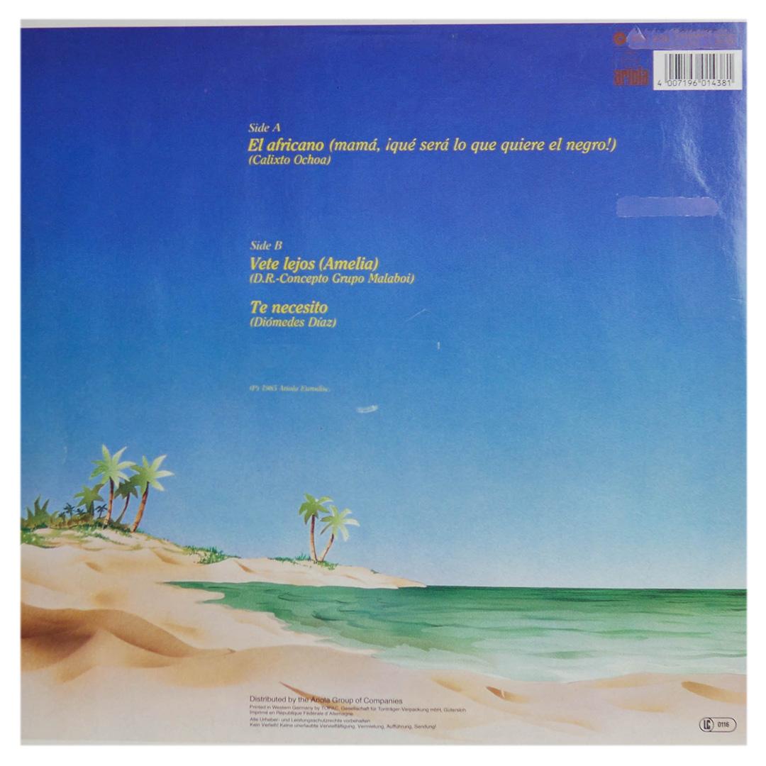 WILFRIDO VARGAS - EL AFRICANO | 12" MAXI SINGLE USADO