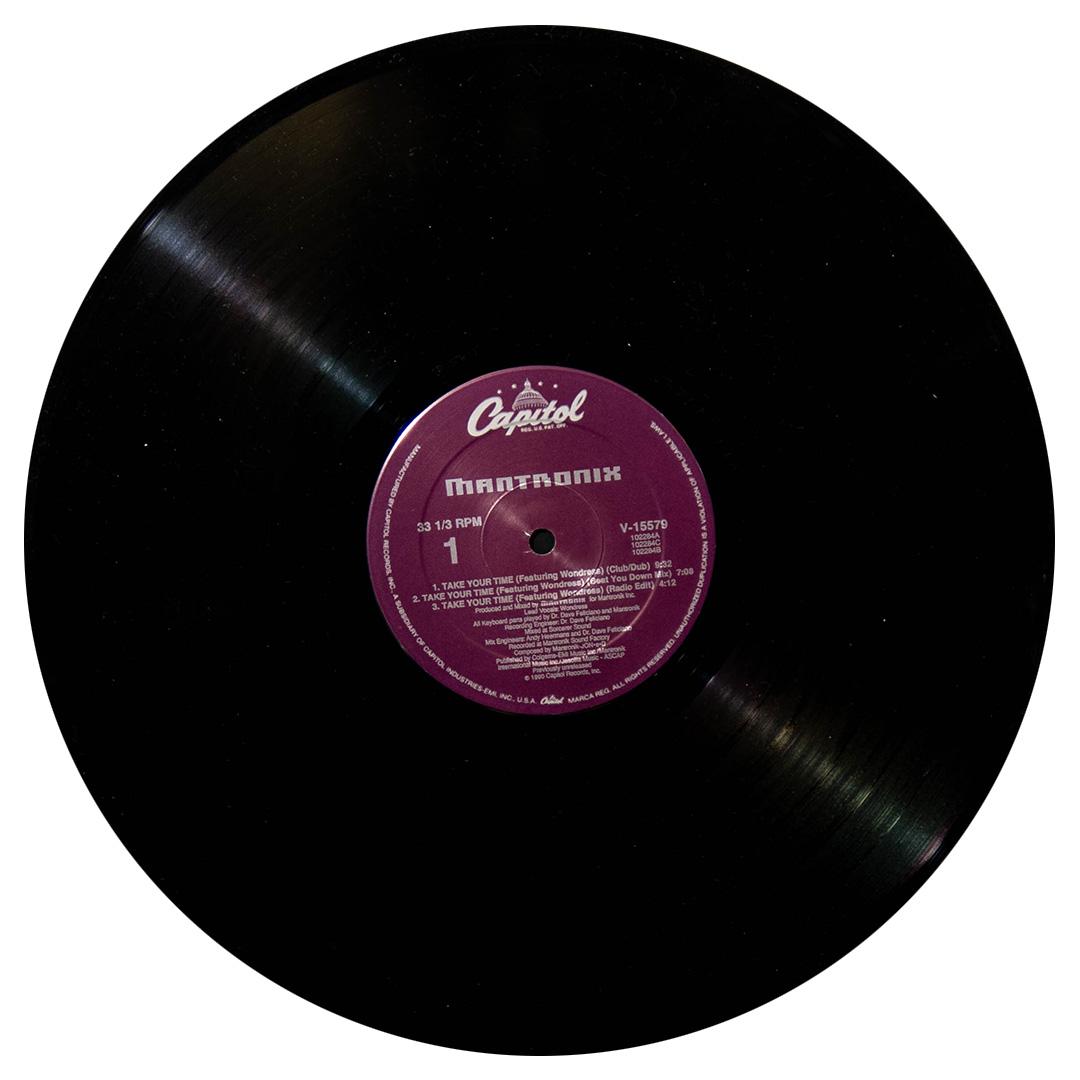MANTRONIX - TAKE YOUR TIME | 12" MAXI SINGLE USADO