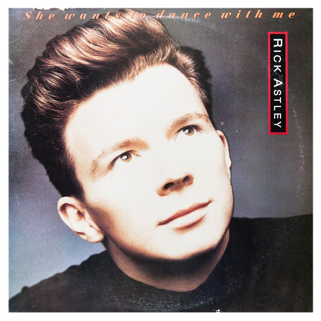 RICK ASTLEY - SHE WANTS TO DANCE WITH ME | 12" MAXI SINGLE USADO