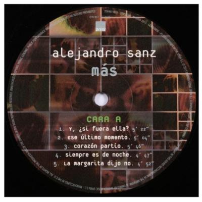 ALEJANDRO SANZ - MAS (LP+CD) | VINILO