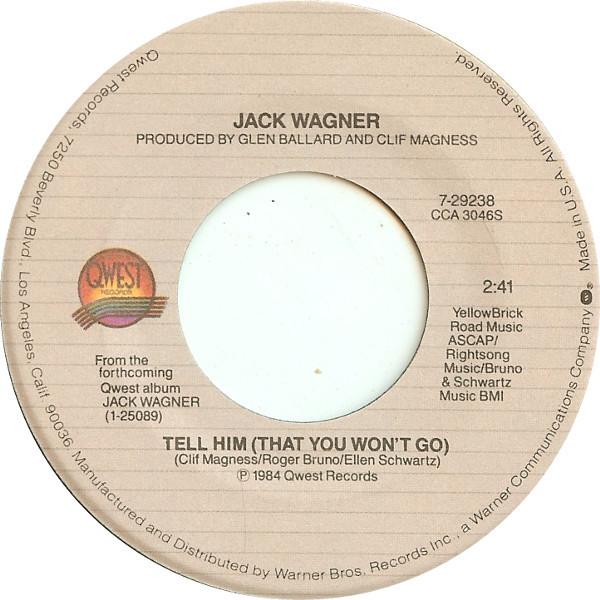 JACK WAGNER - ALL I NEED | 7" SINGLE VINILO USADO