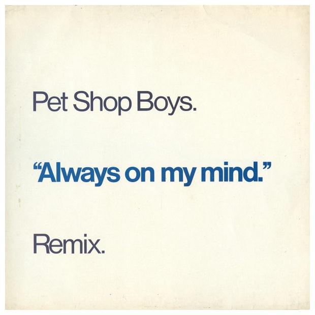 PET SHOP BOYS - ALWAYS ON MY MIND(REMIX) | 12" MAXI SINGLE USADO