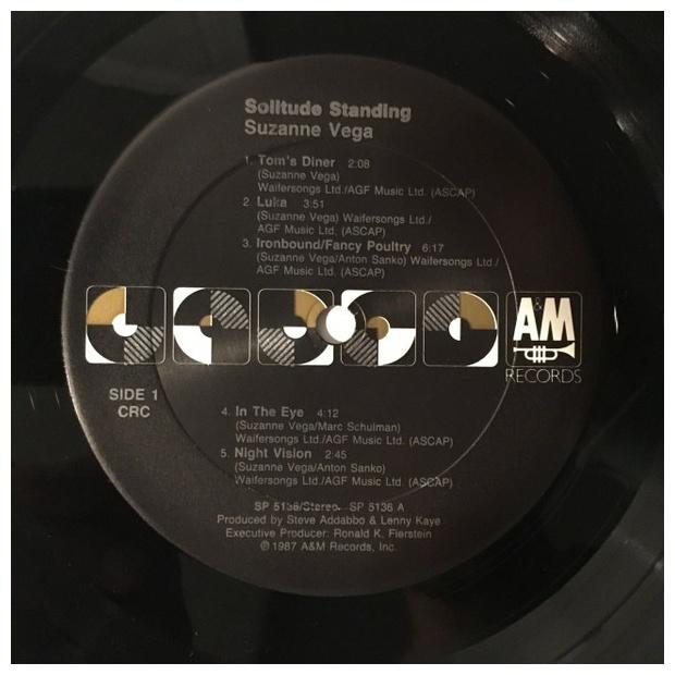 SUZANNE VEGA - SOLITUDE STANDING | VINILO USADO