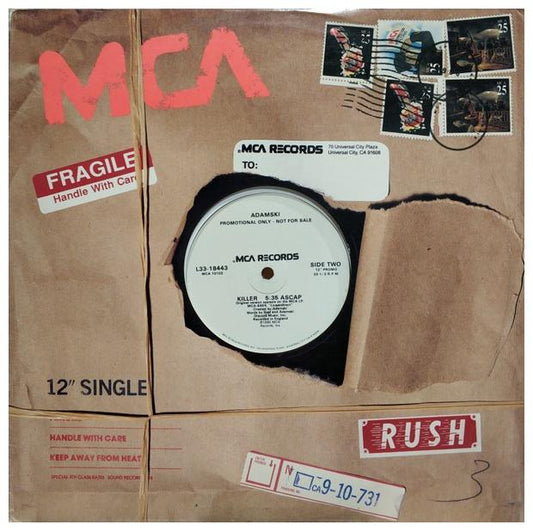 ADAMSKI - KILLER | 12" MAXI SINGLE USADO