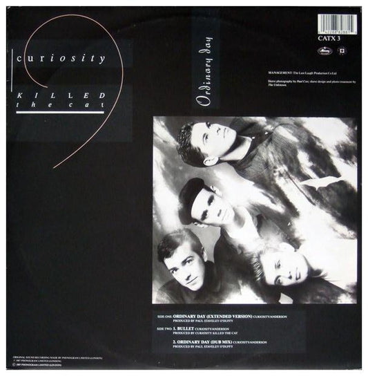 CURIOSITY KILLED THE CAT - ORDINARY DAY | 12" MAXI SINGLE USADO
