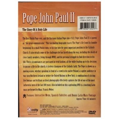 POPE JOHN PAUL II - THE STORY OF A HOLY LIFE | DVD