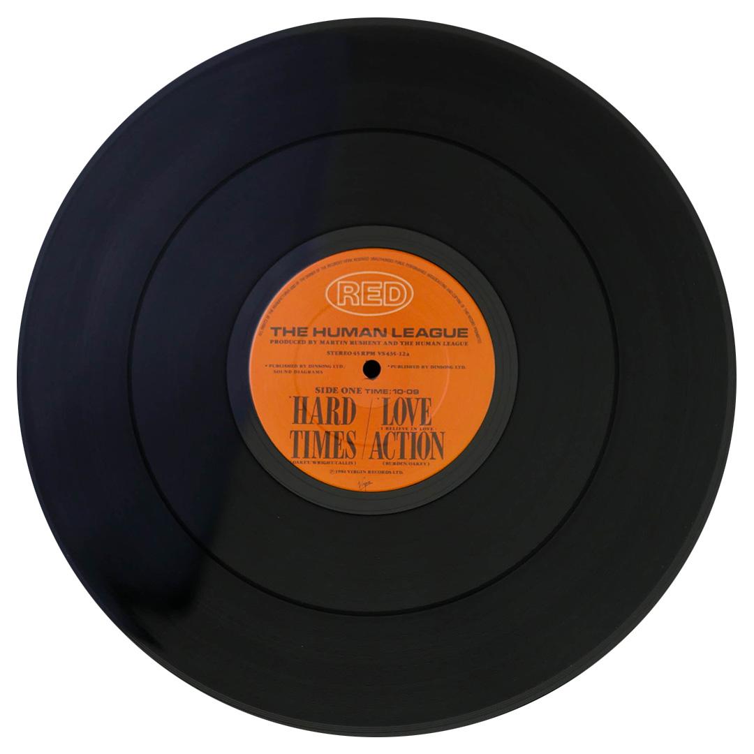 HUMAN LEAGUE - HARD TIMES/LOVE ACTION | 12 MAXI SINGLE USADO