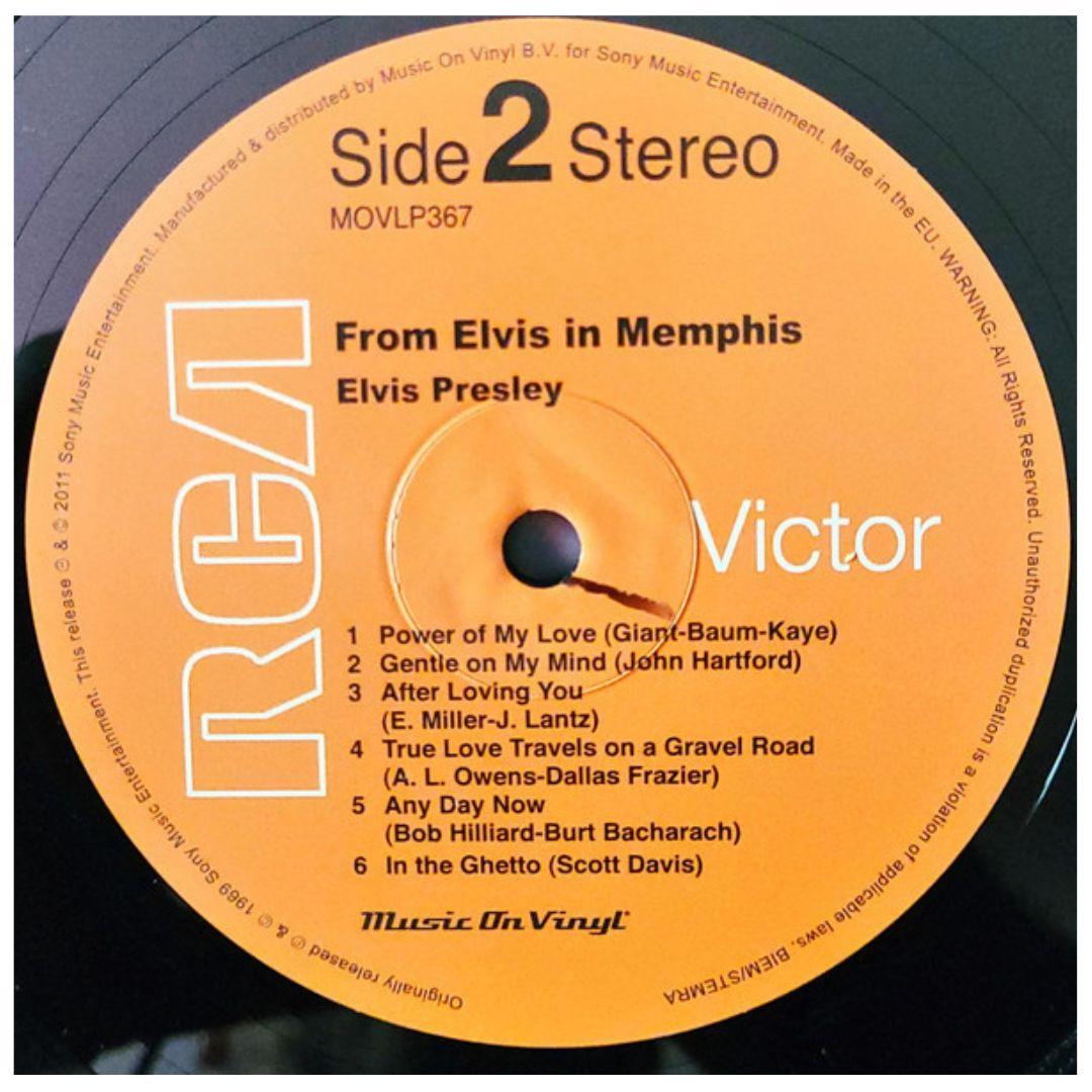ELVIS PRESLEY - FROM ELVIS IN MEMPHIS | VINILO