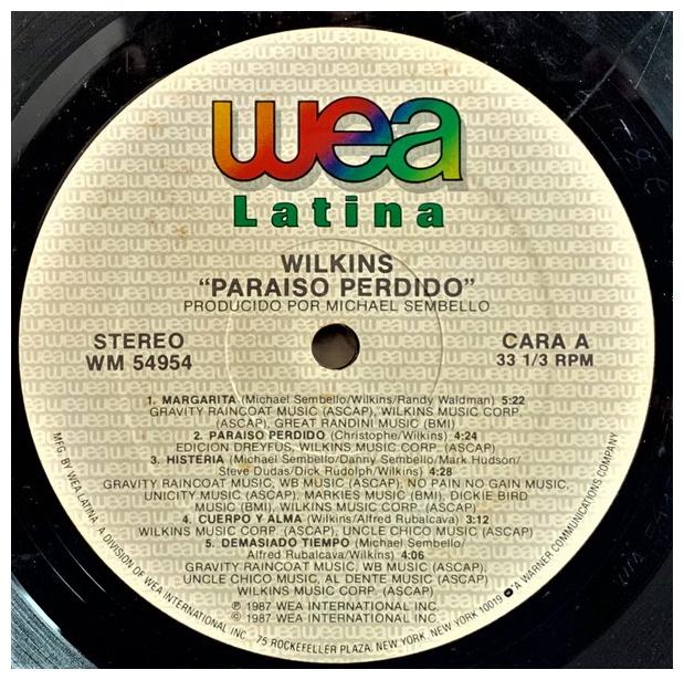 WILKINGS - PARAISO PERDIDO | VINILO USADO