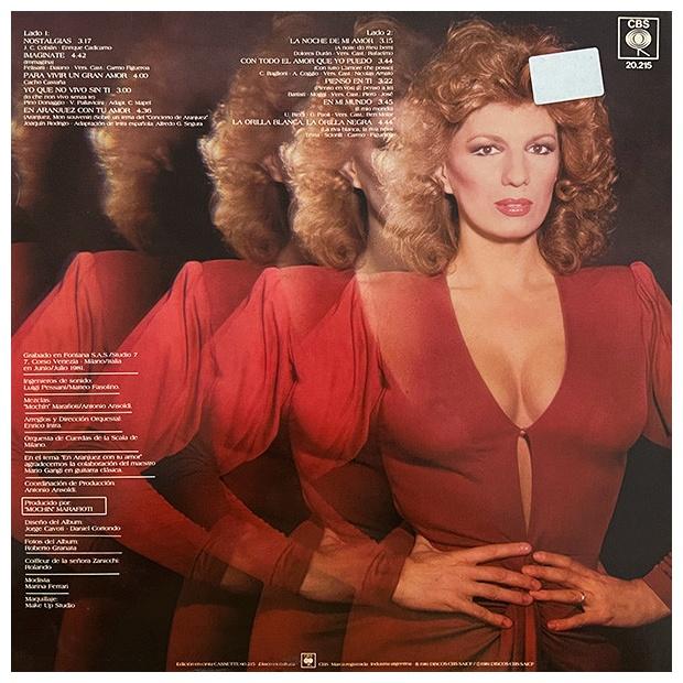 IVA ZANICCHI - NOSTALGIAS (EN ESPANOL) | VINILO USADO