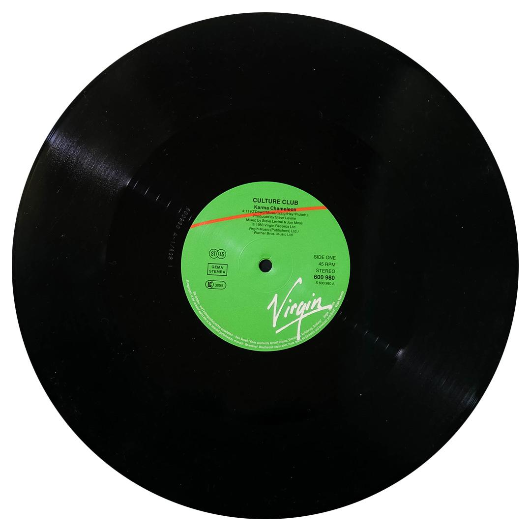 CULTURE CLUB - KARMA CHAMELEON | 12" MAXI SINGLE USADO