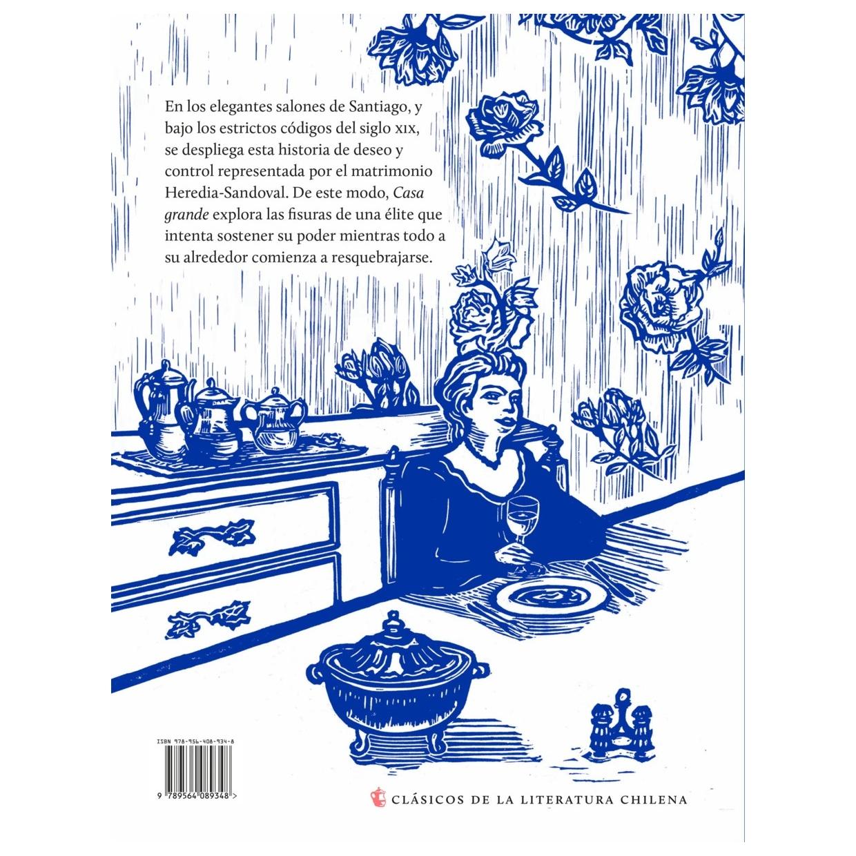 CASA GRANDE (TAPA DURA) - LUIS ORREGO LUCO | LIBRO