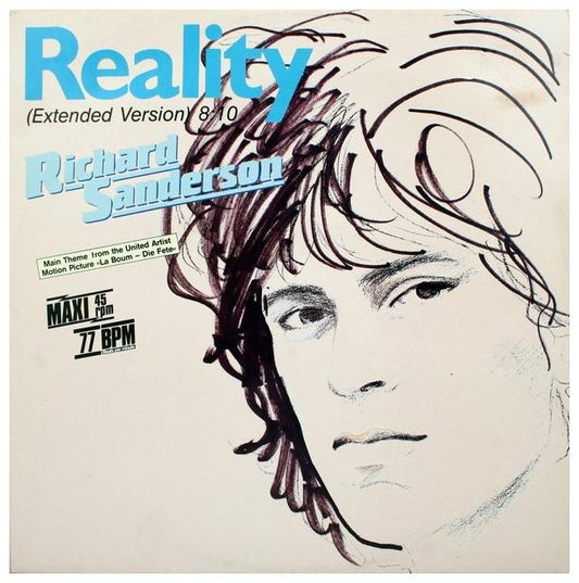 RICHARD SANDERSON - REALITY | 12" MAXI SINGLE USADO