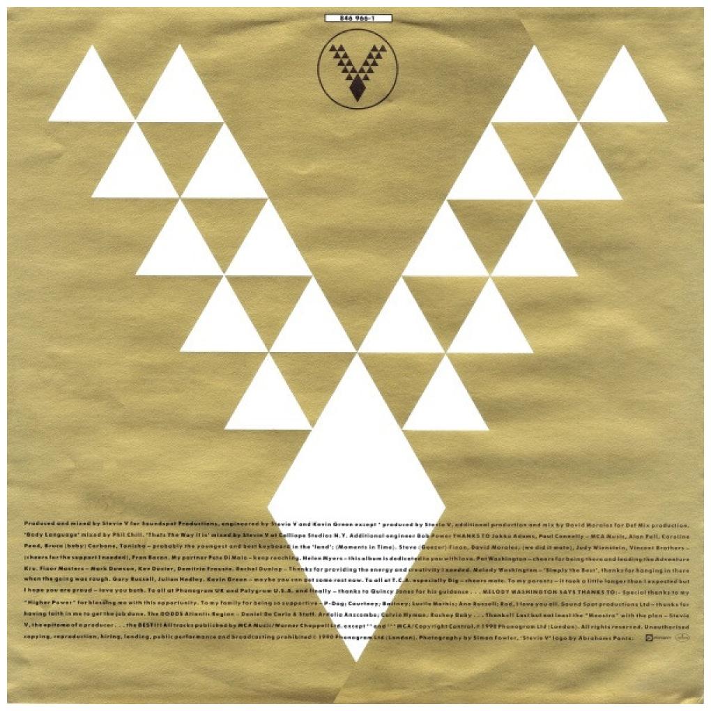 STEVIE V - ADVENTURES OF STEVIE V | VINILO USADO