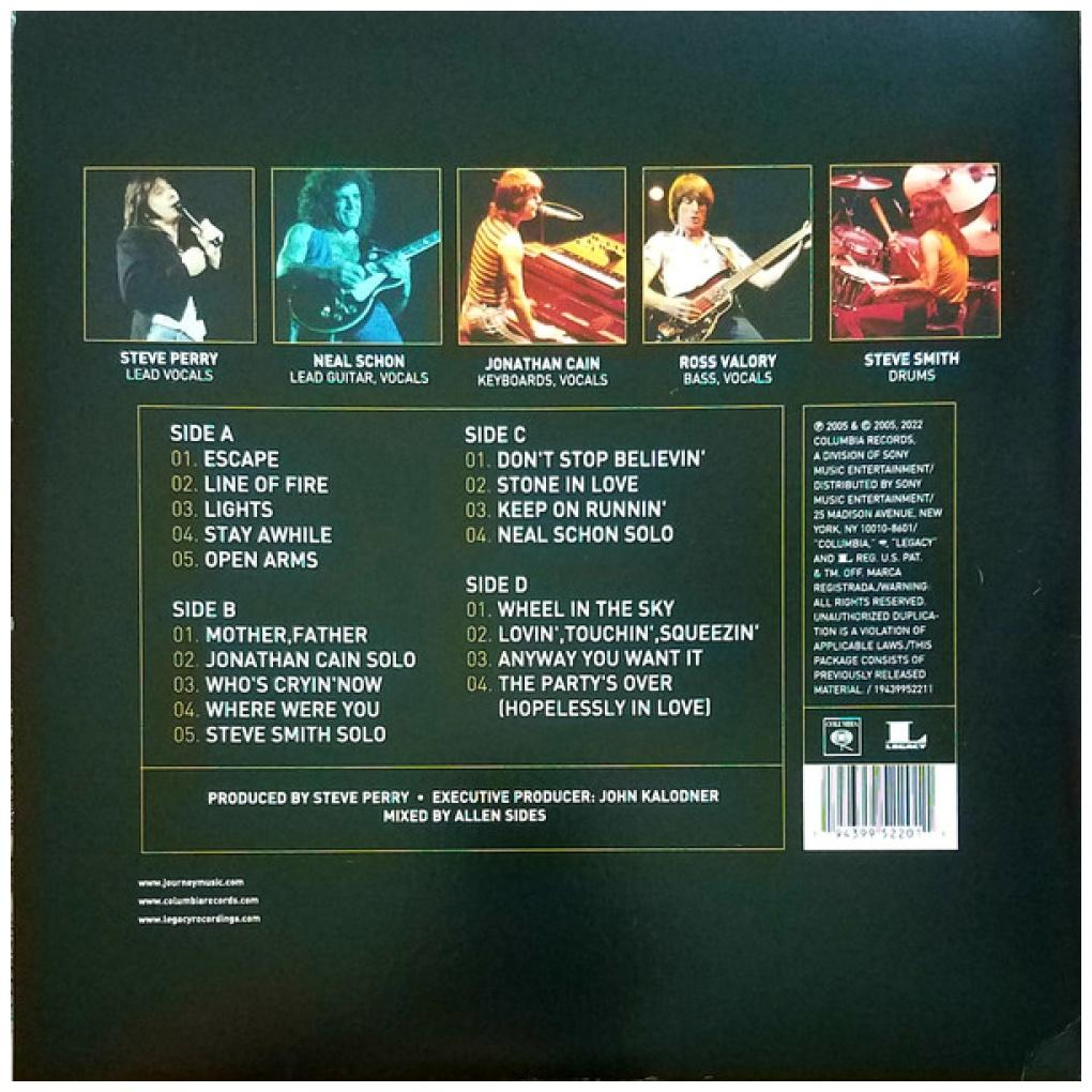 JOURNEY - LIVE IN HOUSTON 1981: ESCAPE TOUR (2LP) | VINILO