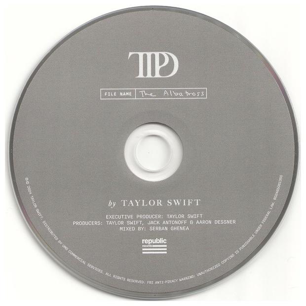 TAYLOR SWIFT - THE TORTURED POETS DEPARTAMENT (ALBATROSS EDITION) | CD