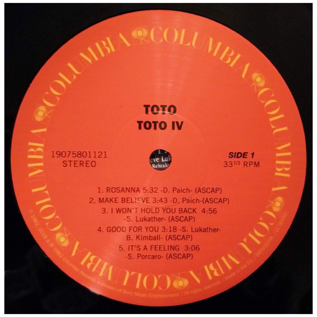 TOTO - TOTO IV | VINILO