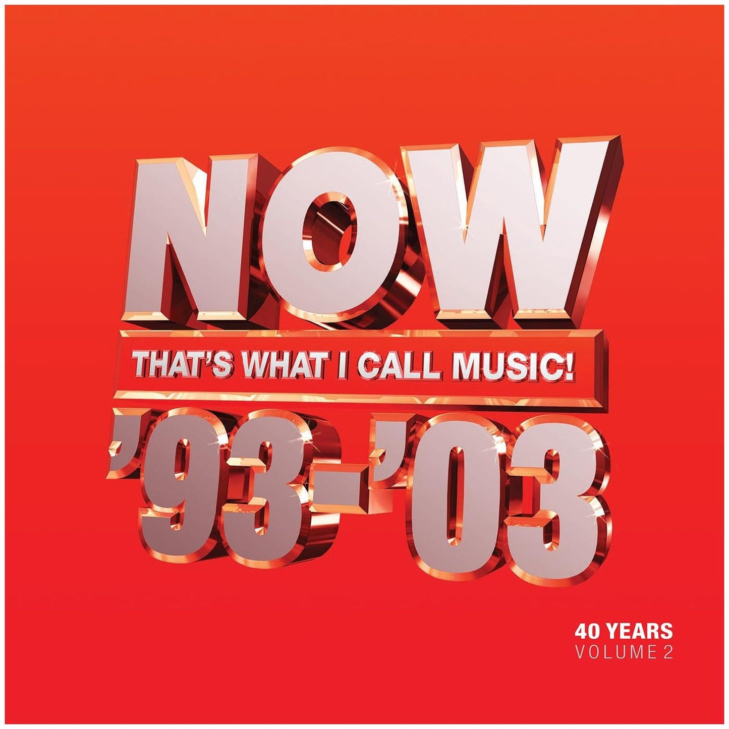 NOW 1993-2003 - 40 YEARS VOL.2 (3LP) | VINILO