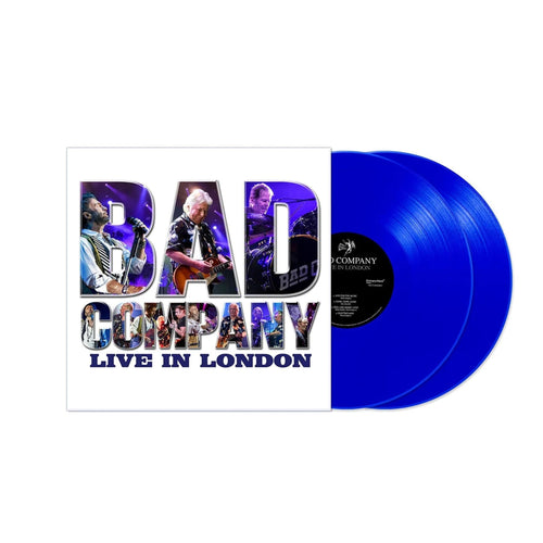 (PREVENTA) BAD COMPANY - LIVE IN LONDON (2LP) (BLUE VINYL) | VINILO