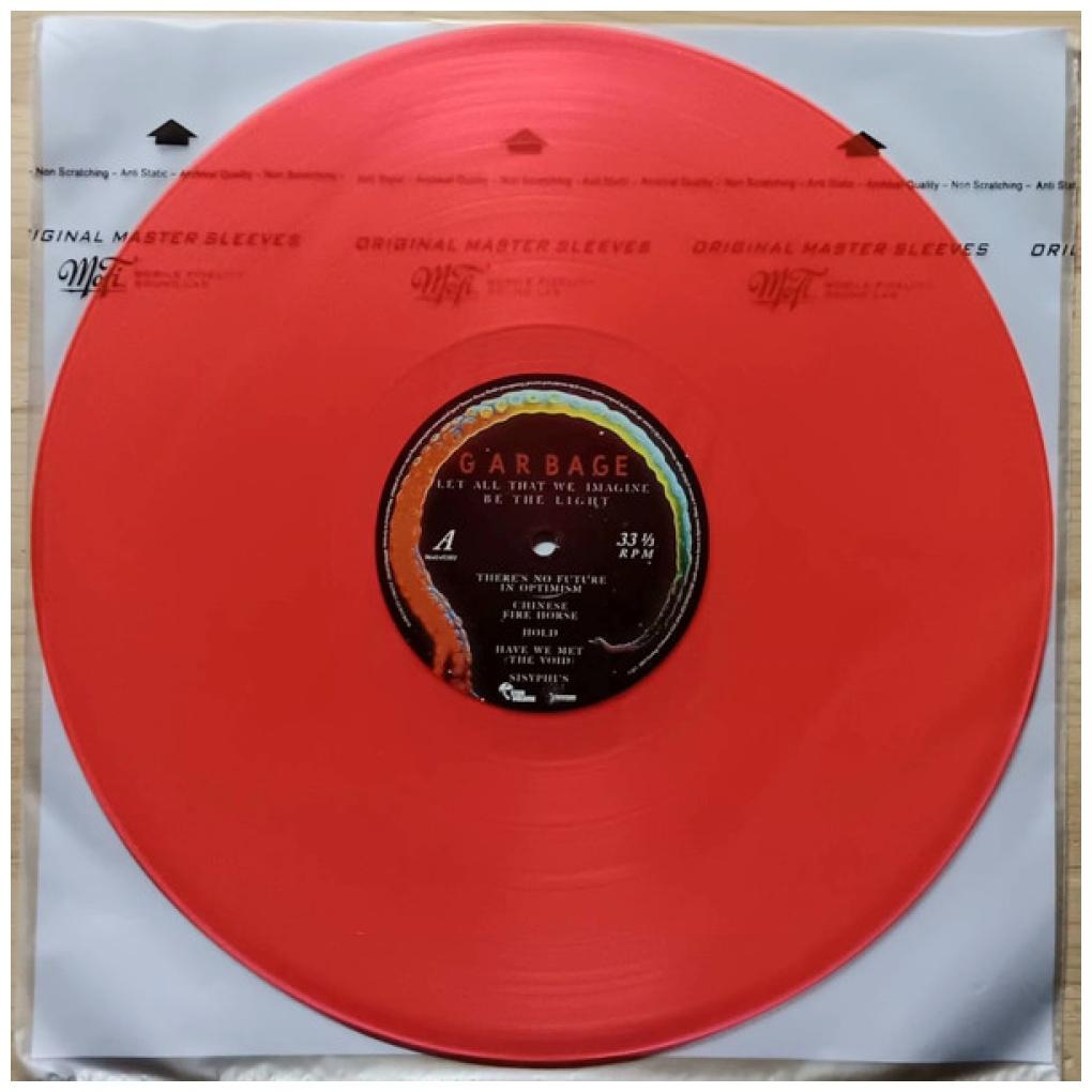 GARBAGE - LET ALL THAT WE IMAGINE BE THE LIGHT (ORANGE VINYL) | VINILO