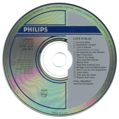 PAUL MAURIAT - LOVE IS BLUE | CD