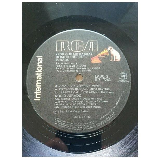 ROCIO JURADO - POR QUE ME HABRAS BESADO | VINILO USADO