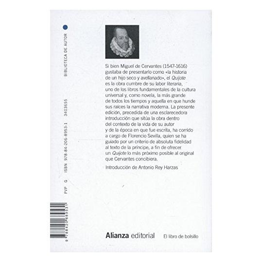 DON QUIJOTE 1 (TAPA RÚSTICA ) - MIGUEL DE CERVANTES | LIBRO