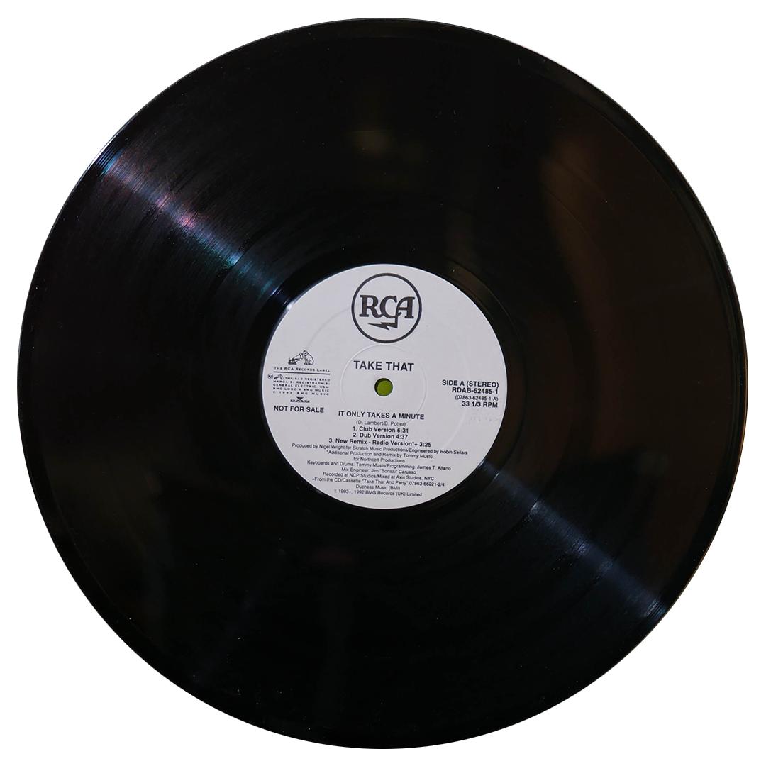 TAKE THAT - IT ONLY TAKES A MINUTE | 12" MAXI SINGLE USADO
