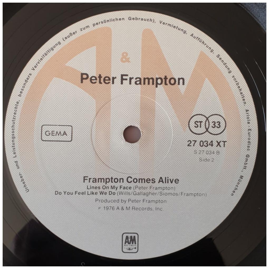 PETER FRAMPTON - COMES ALIVE (2LP) | VINILO USADO