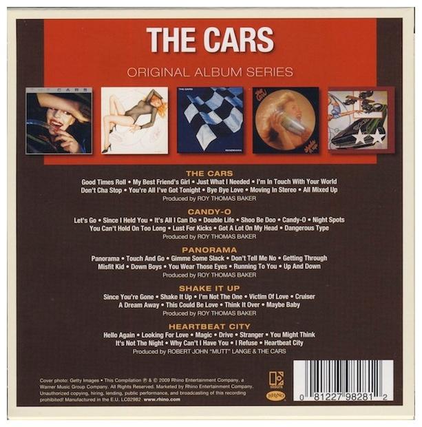 CARS - ORIGINAL ALBUM SERIES (5CD) | CD