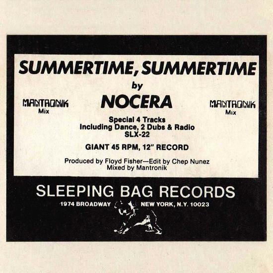 NOCERA - SUMMERTIME,SUMMERTIME (PROMO) | 12 MAXI SINGLE USADO