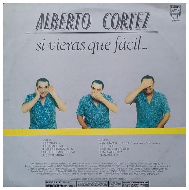 ALBERTO CORTEZ - SI VIERAS QUE FACIL | VINILO USADO