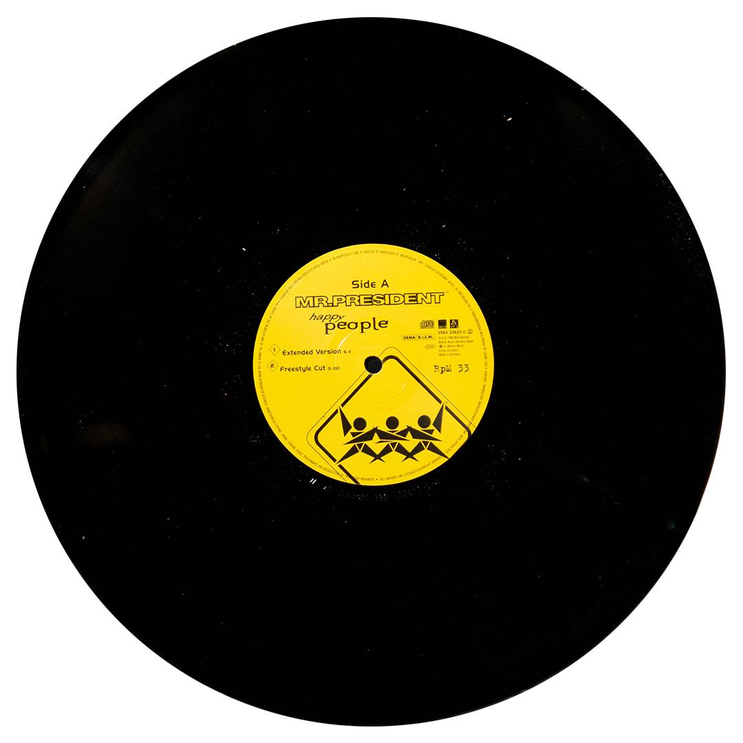 MR. PRESIDENT - HAPPY PEOPLE | 12" MAXI SINGLE USADO