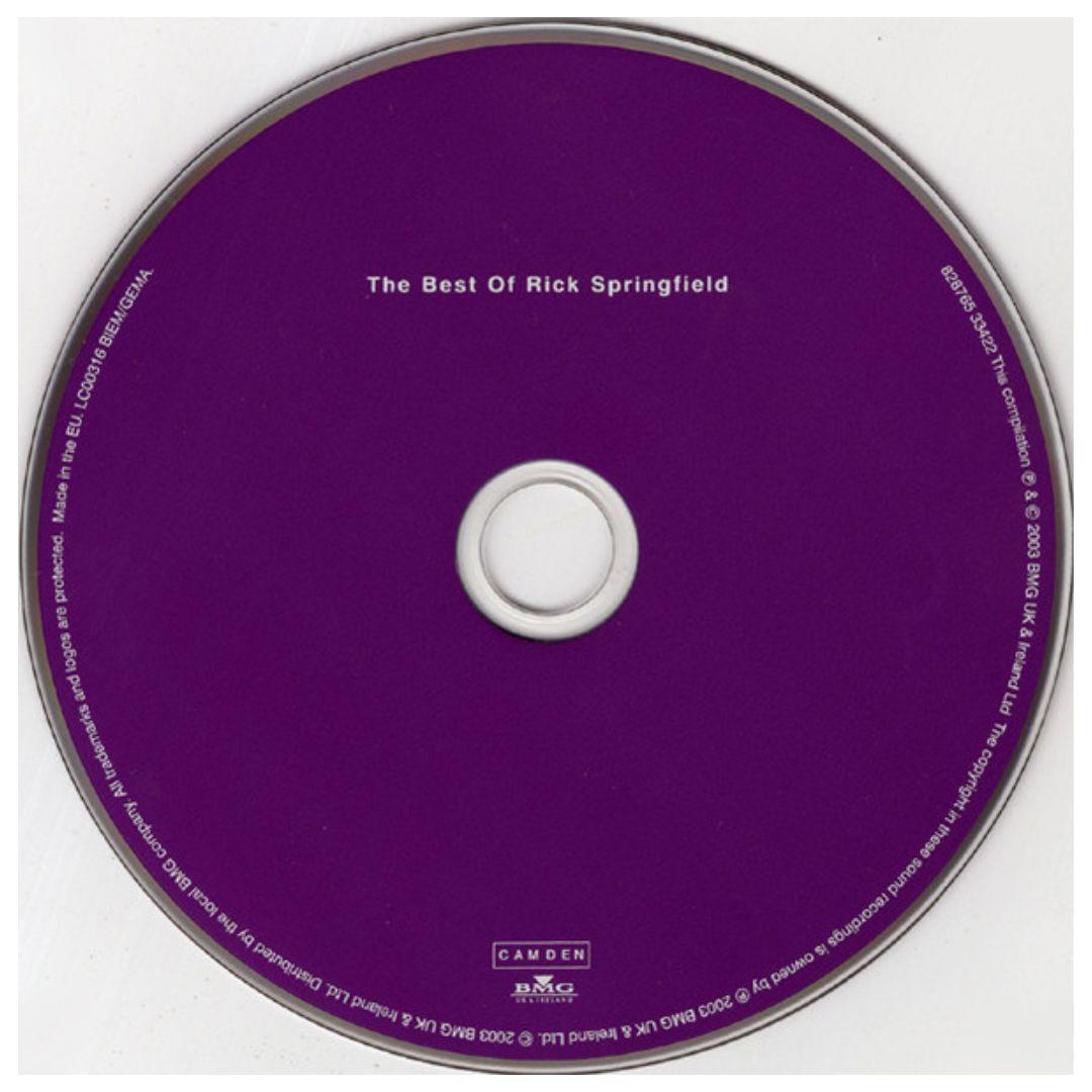 RICK SPRINGFIELD - BEST OF RICK SPRINGFIELD | CD
