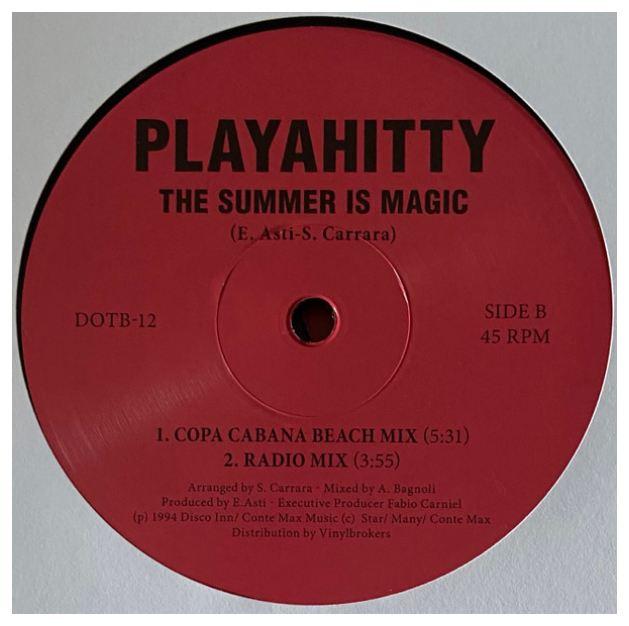 PLAYAHITTY - THE SUMMER IS MAGIC | 12" MAXI SINGLE VINILO